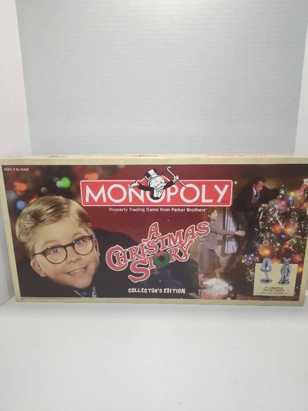 Monopoly A Christmas Story Collector’s Edition Complete Board Game Clean Tested